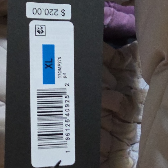 ๐ฃ Kenneth Cole NY Quilted Puffer ๐งฅ Coat ๐ Tags XL Hood Zip/Snap/Tie Pocketsโ๏ธ - Picture 5 of 10